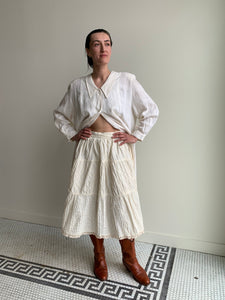 70s Tachi Castillo cotton skirt